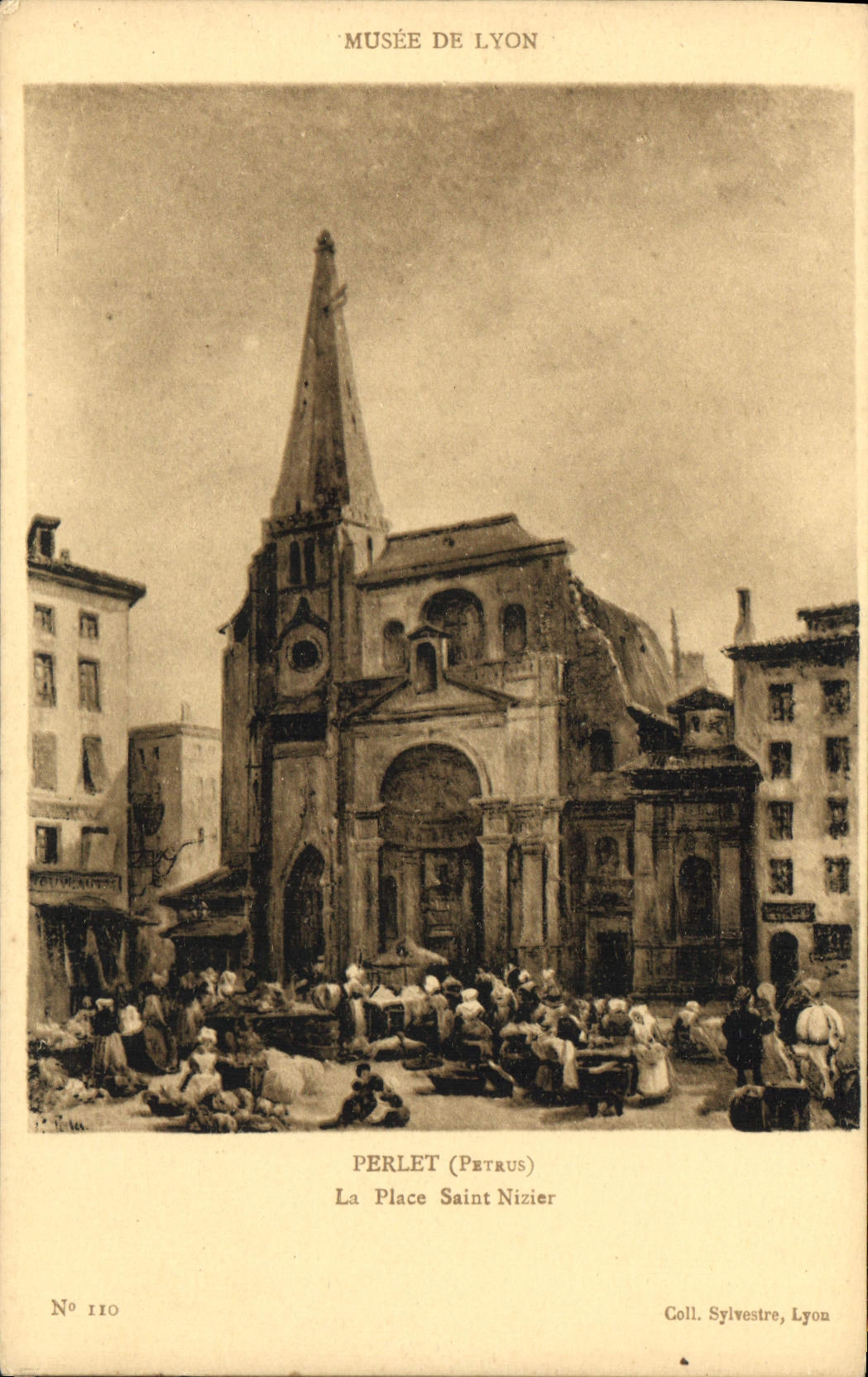 Place Saint-Nizier — Lyon — Coll. Sylvestre, Lyon, n° 110