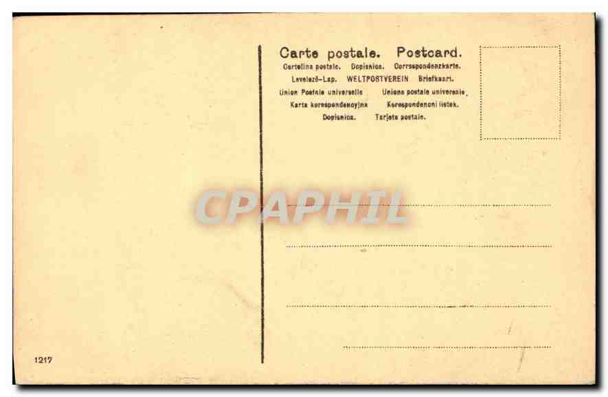 CPA Firenze Galleria Pitti Santa Pimiglla Angiele Bronzino  — Verso