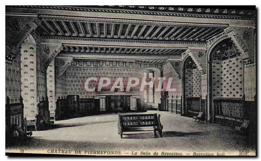 Schloss Pierrefonds — Empfangshalle — Verleger ND