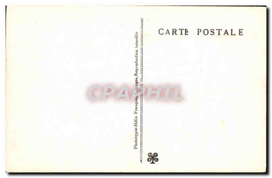 CPA l'Aven Armand Dans la Foret Vierge Stalagmite monumentale au bord du Gouffre  — Rückseite