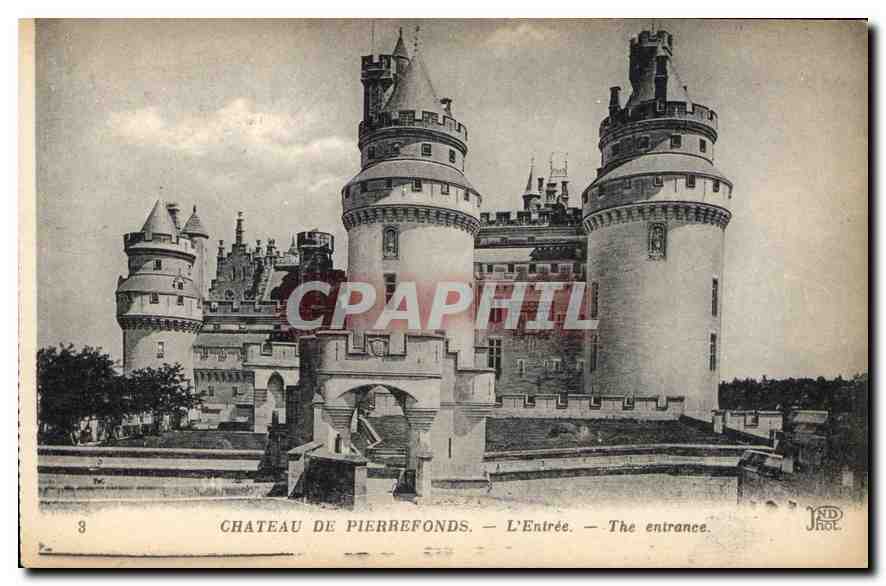 Château de Pierrefonds — L'Entrée — J. Rol