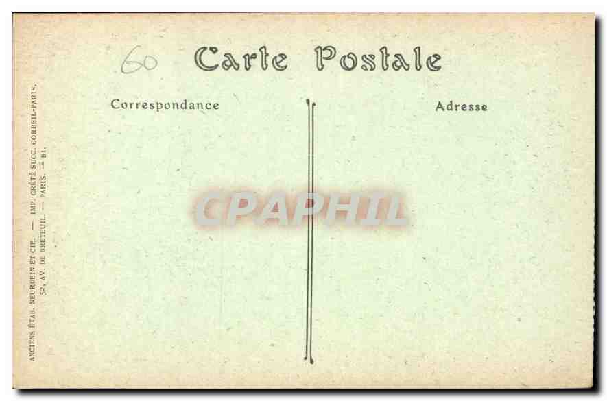 Château de Pierrefonds — L'Entrée — J. Rol — Verso