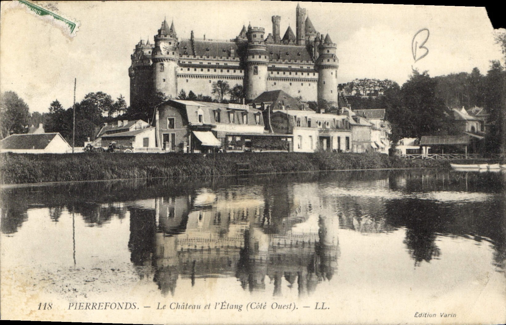 PierreFonds — Le Château et l'Étang (Côté Ouest) — Édition Varin, n°118
