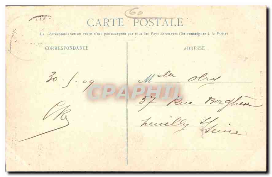 Senlis (Oise) - La Cathédrale - Portail Nord — Éditeur : Lithographies Lignot — Rückseite