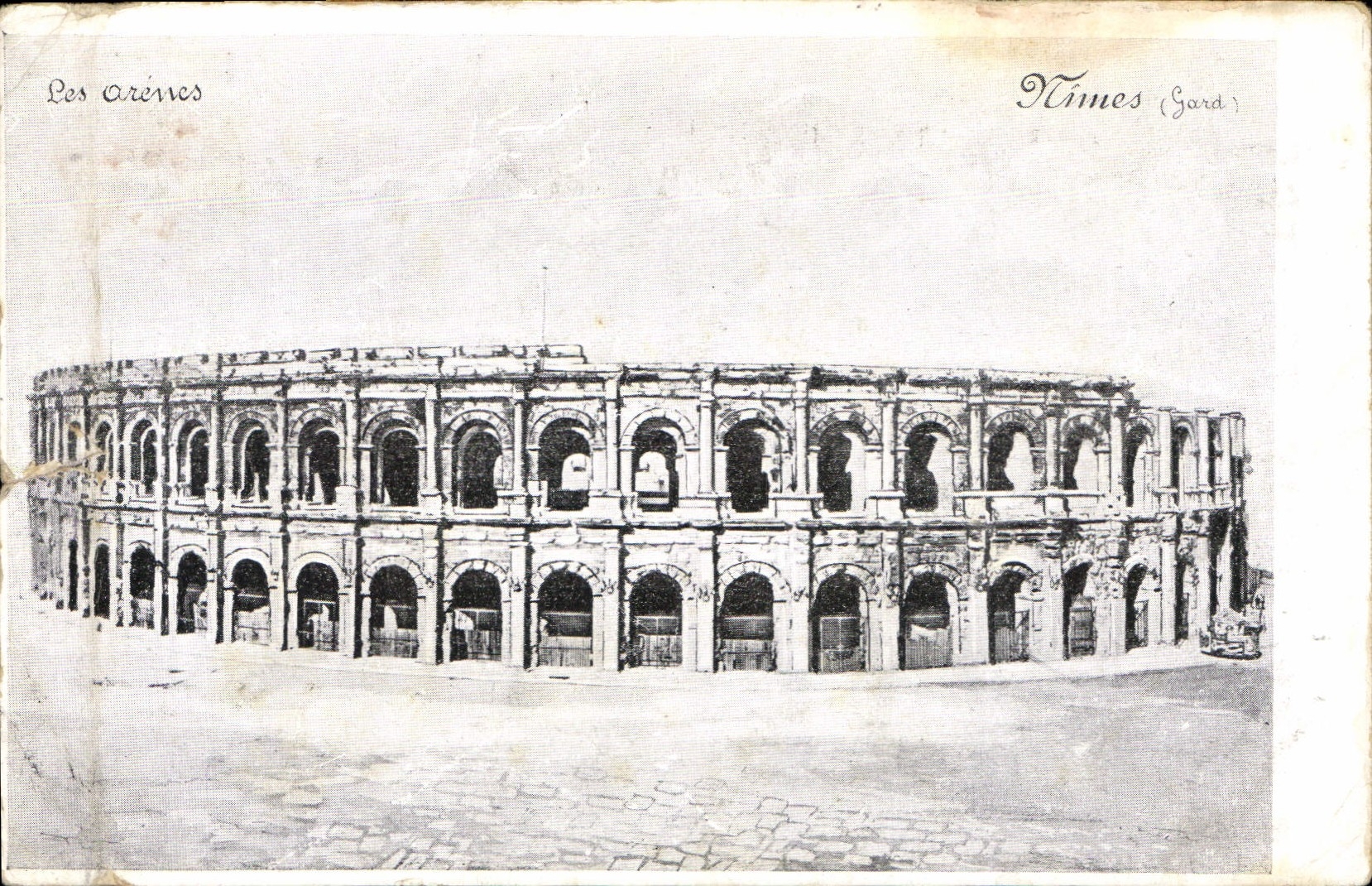 CPA Nimes Gard Les arenes 