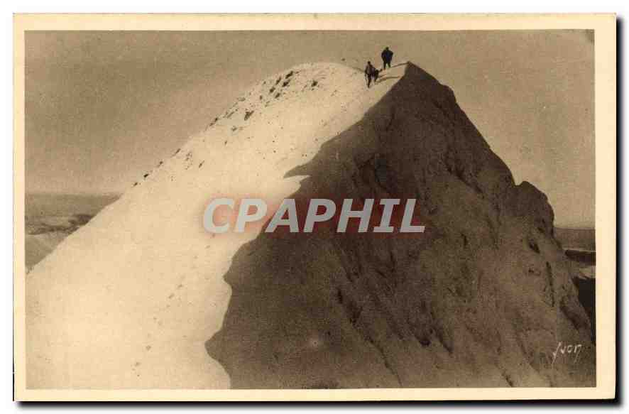 CPA Environs de Salers Cantal Somet du Puy Mary en hiver 