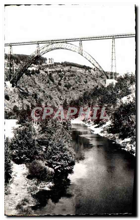 CPA Viaduc de Carabit Cantal 