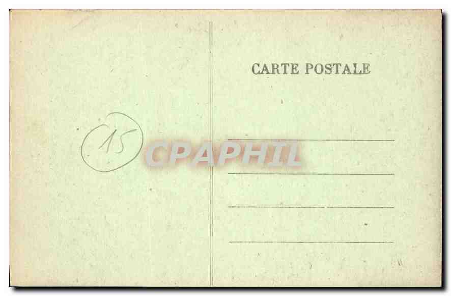 CPA L'Auvergne Cantal Salers Interieur de l'Eglise Mise au tombeau  — Rückseite