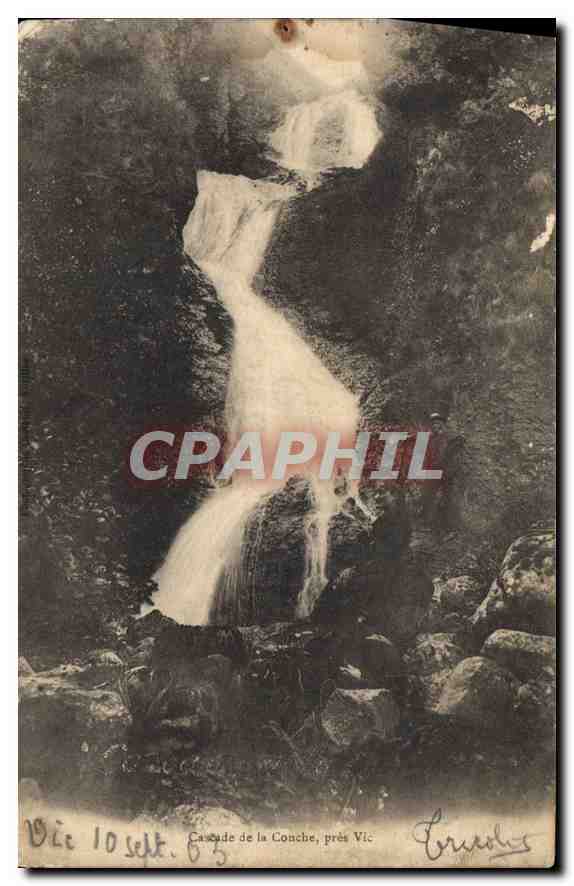 CPA Cascade de la Couche pres Vic 