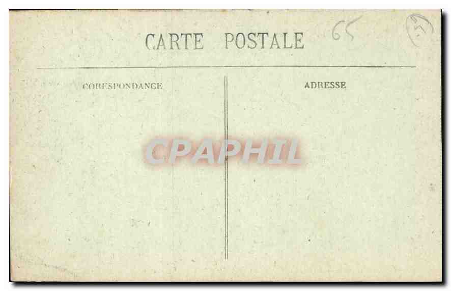 Les Pyrénées — Route de Pierrefitte à Cauterets, Le Grand Pont du Chemin de fer — Sfreyygeol, édit. Toulouse — Achterkant
