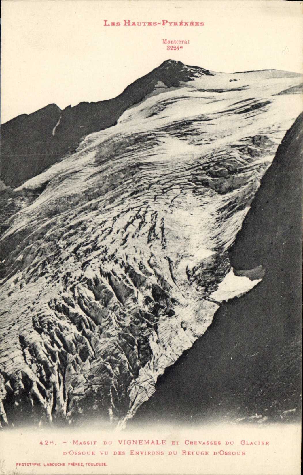 CPA Les Hautes Pyrenees Massif du Vighemale 