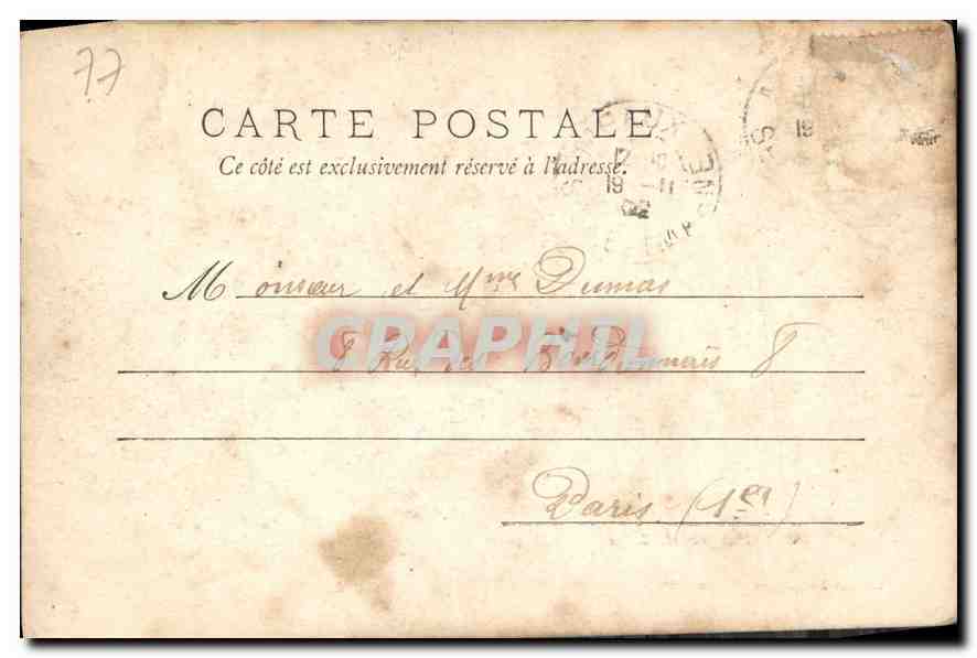 CPA Meaux Vue prise de Cregy  — Verso