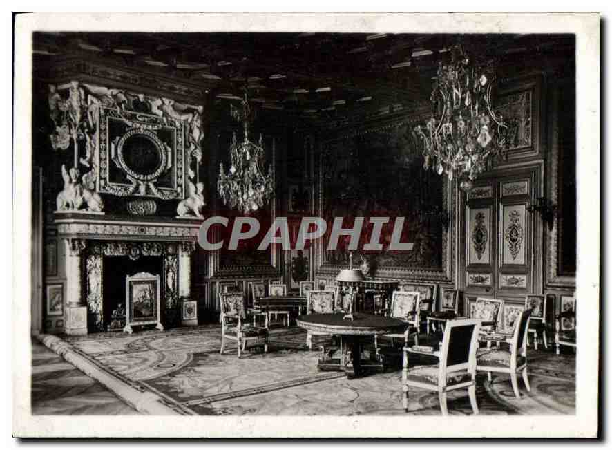 Palais de Fontainebleau — Salon de François Ier (Cheminée 16e siècle) — Éditions de Luxe « ESTEL »