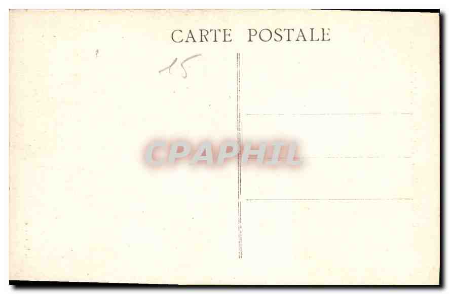Marcenat - Ruines du Château féodal d'Aubijoux — éditeur : Roger Cézard, n° 15 — Rückseite