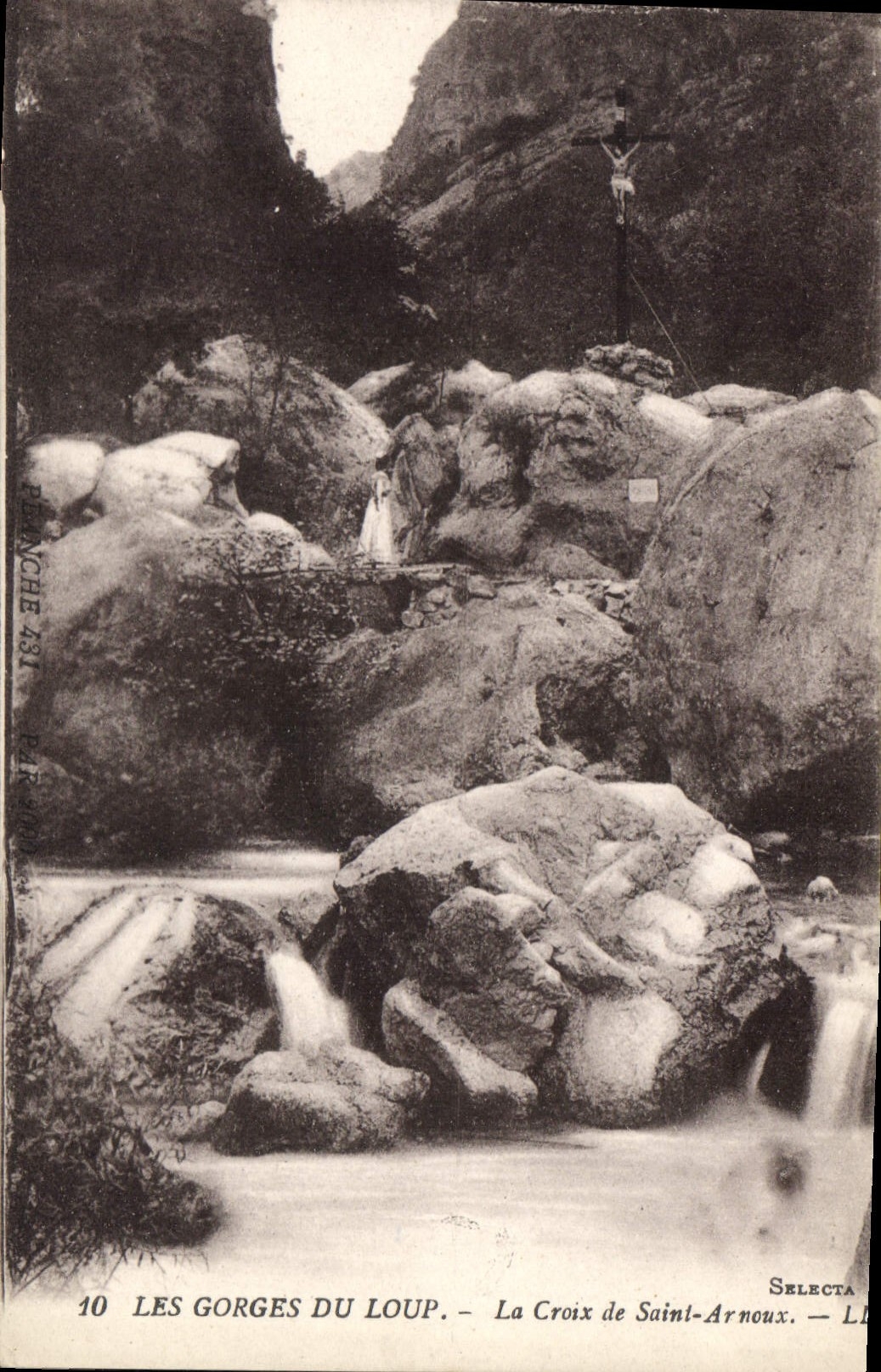 Les Gorges du Loup — La Croix de Saint-Arnoux — Selecta, Planche 431