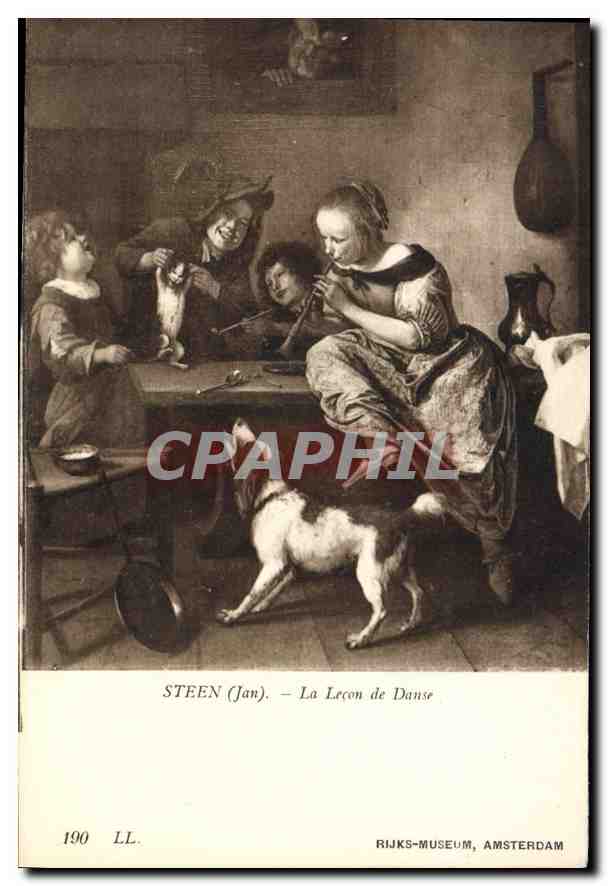 La Leçon de Danse — Jan Steen — Rijksmuseum, Amsterdam
