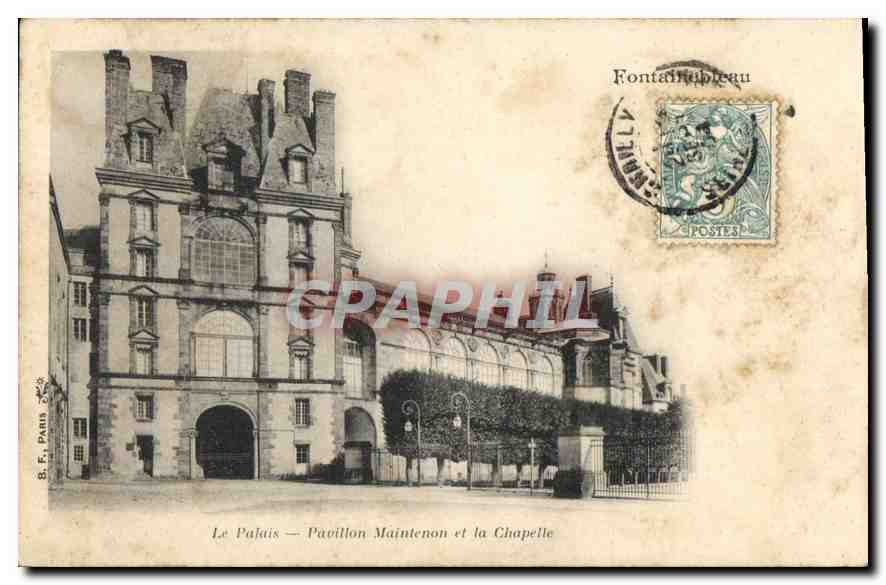 Il Palazzo — Pavillon Maintenon e la Cappella — B. F. Paris n°265