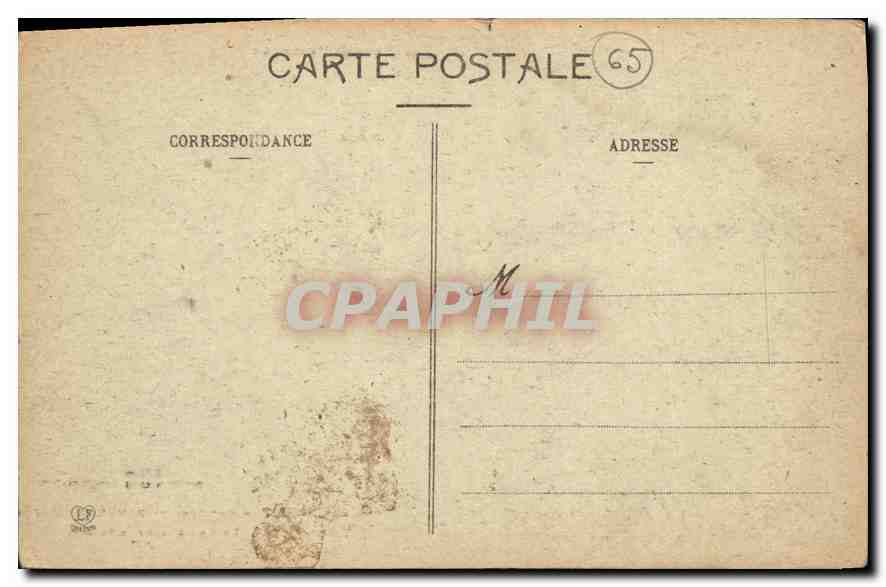 CPA Les Hautes Pyrenees Environs d'Argeles Gazost  — Rückseite