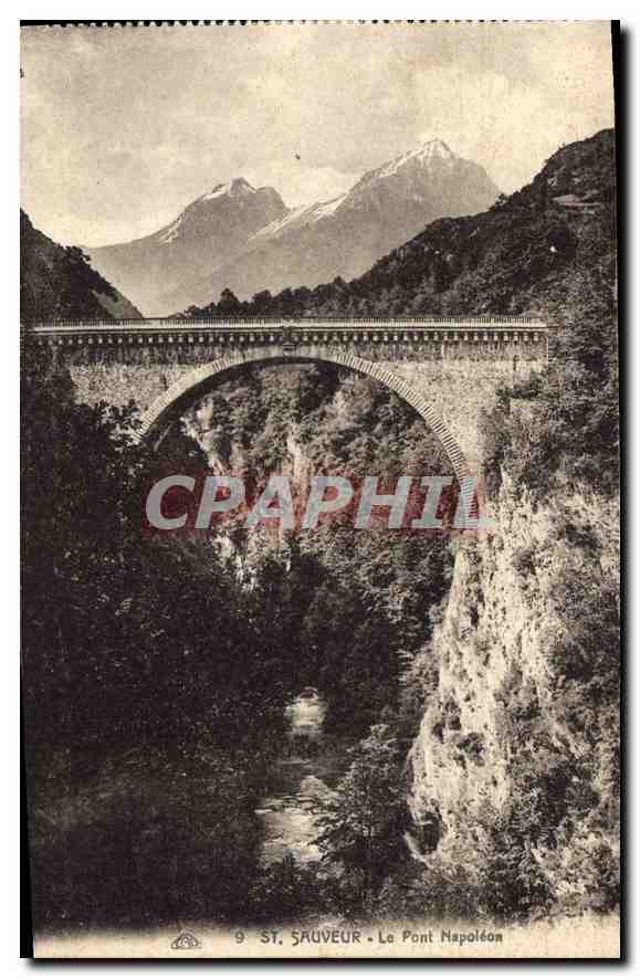 CPA St Sauveur Le Pont Napoleon 