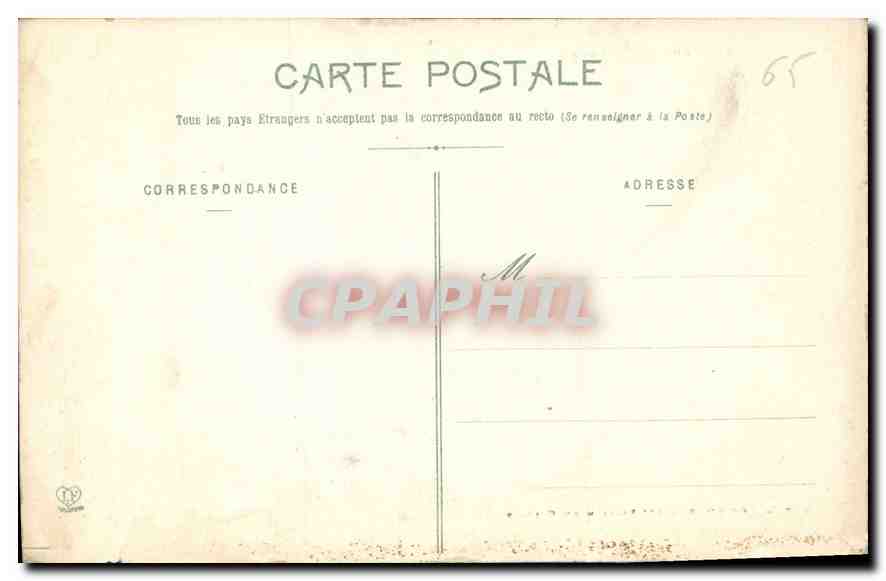 CPA Les Hautes Pyrenees Lourdes 8 Station du Calvaire  — Verso