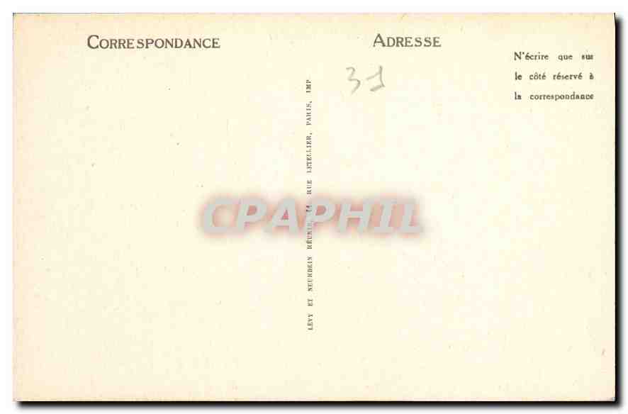 CPA Luchon Port de Venasque L'Auberge La Maladetta  — Rückseite