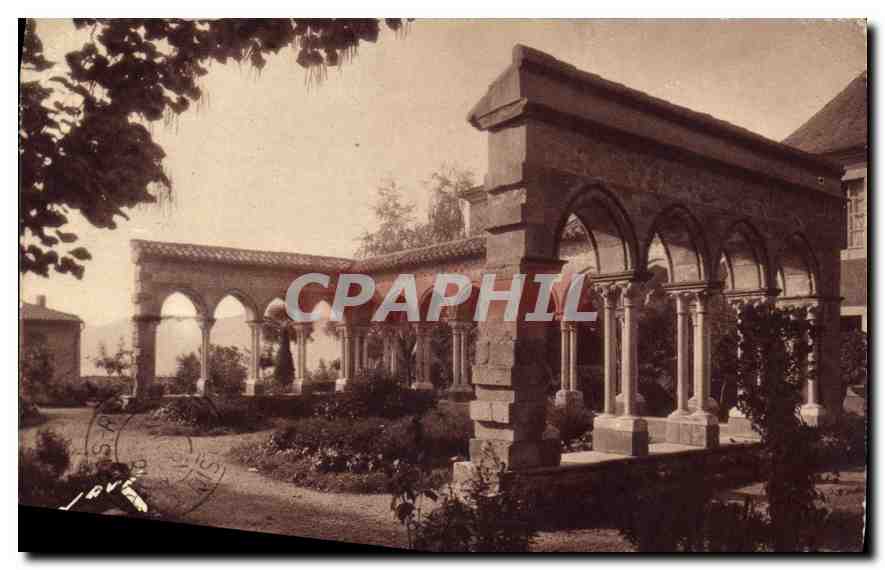 St-Gaudens (Hte-G.) — Der Cloister — Säulen der Abtei Bonnefond — Editions Jovin, Paul (R-P.)