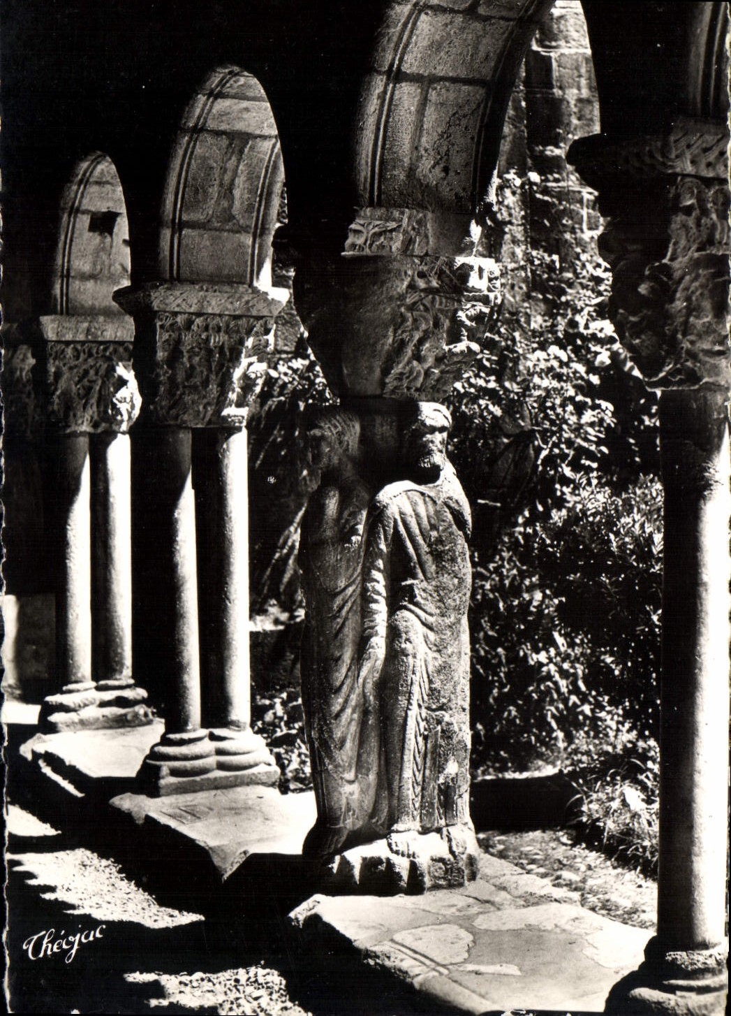 CPA Haute Garonne Saint Bertrand de Comminges Le Cloitre Pilier des quatre Evangelistes 