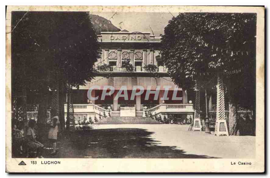 Luchon — Le Casino — CPA n°153, éditeur CPA