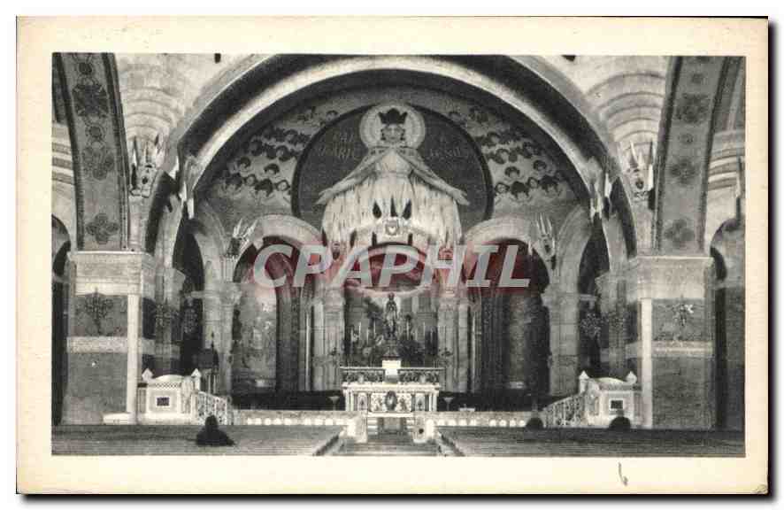 CPA Lourdes Eglise du Rosaire le Maitre Autel 