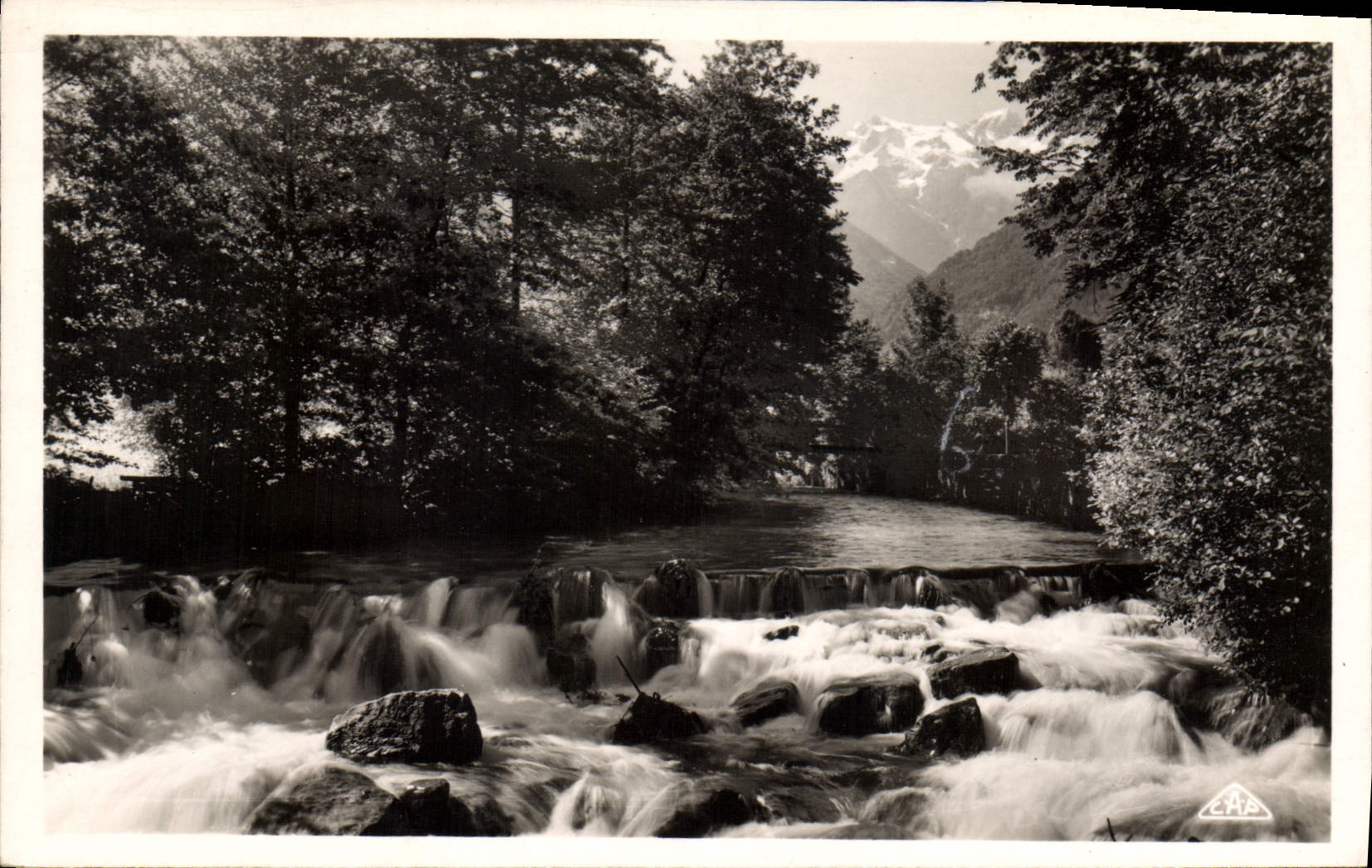 Luchon - Chute de la Pique — éditeur CAP, n° 141