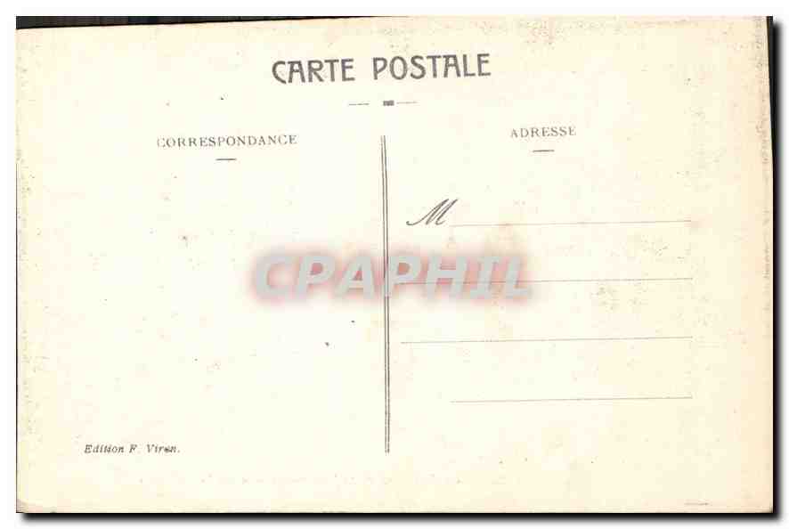 Lourdes — IVème Station du Calvaire : « Jésus rencontre sa très Sainte-Mère » — Édition F. Viren — Rückseite