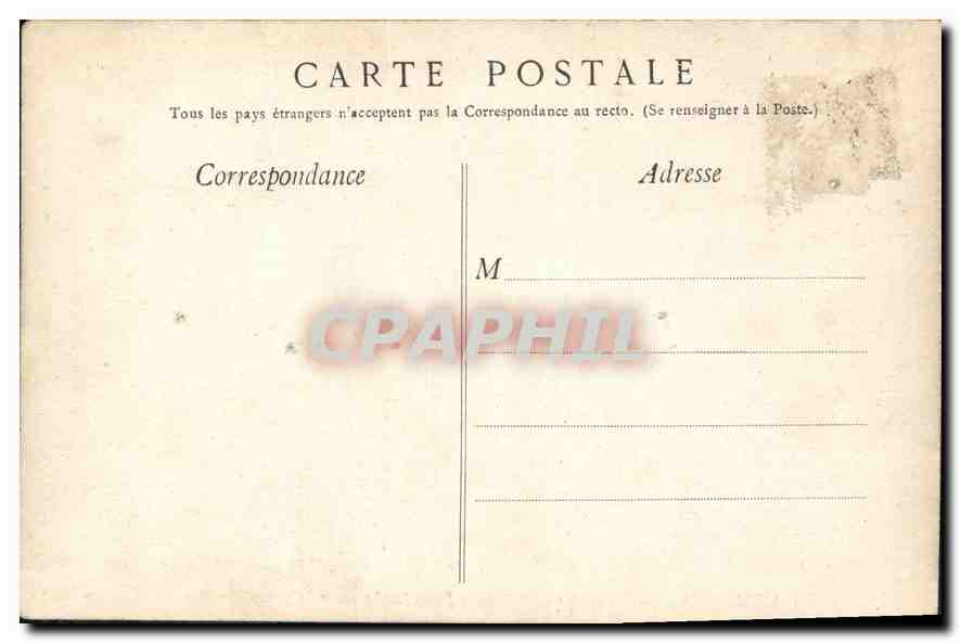 CPA Lourdes Troisieme Station Jesus tombe pour la premiere fois  — Verso
