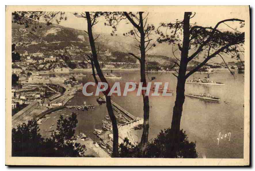CPA Cote d'Azur Villefranche Alpes Maritimes L'Escadre en rade 
