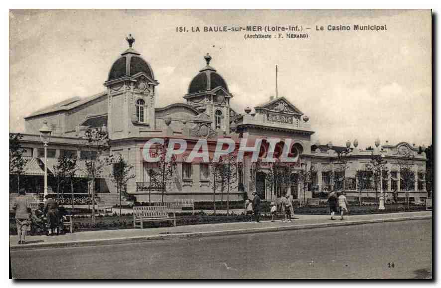 La Baule-sur-Mer (Loire-Inf.) — Le Casino Municipal — Architecte : F. Ménard