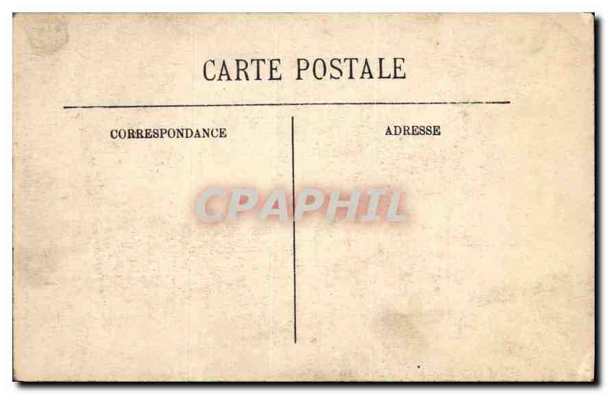CPA Blois Le Chateau Aile Louis XII Une Cariatide  — Verso