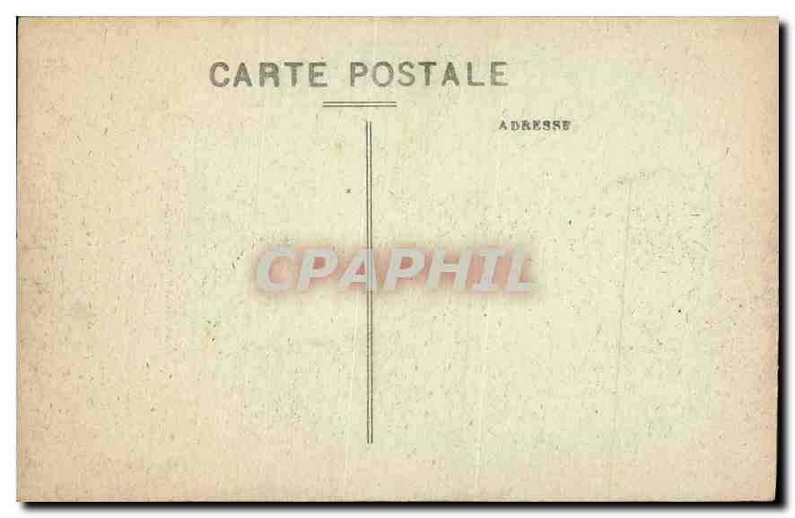 CPA Lourdes Gare du Sommet du Pic du Jer  — Verso