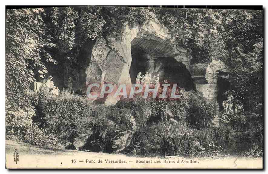 CPA Parc de Versailles Bosquet des Bains d'Apollon 