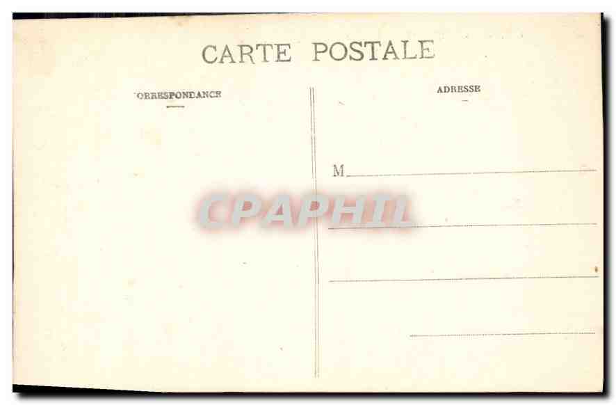 CPA Pau L'Eglise Saint Martin et l'Hotel Gassion  — Verso