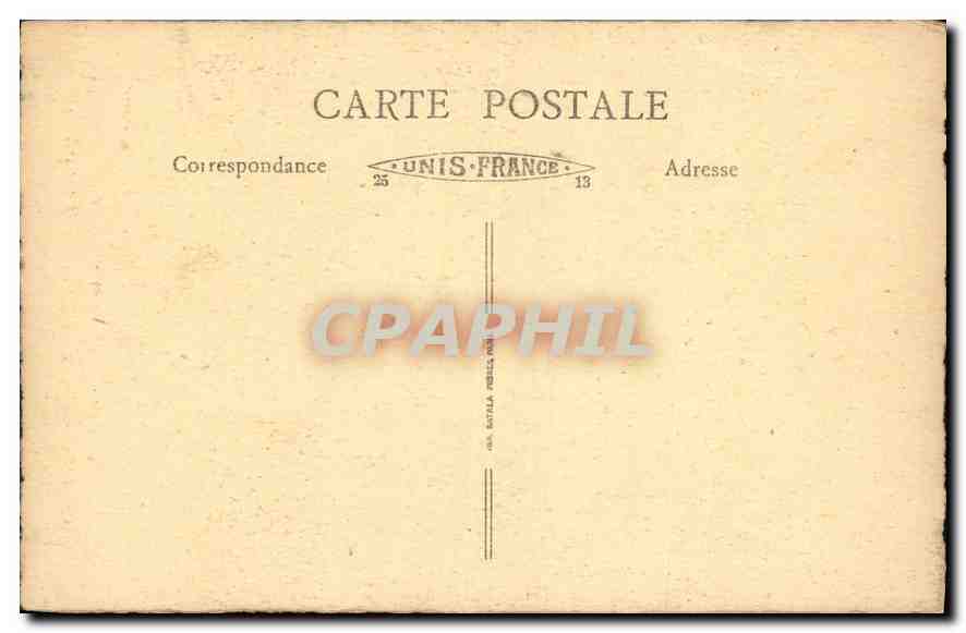 CPA Clermont Ferrand Rue de l'Hotel de Ville  — Rückseite