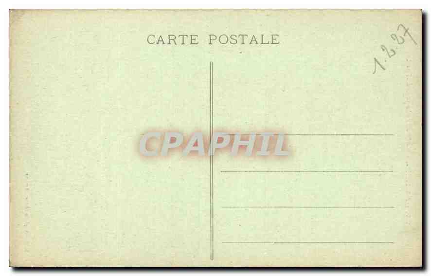 CPA Amiens Cathedrale Cote Nord  — Back