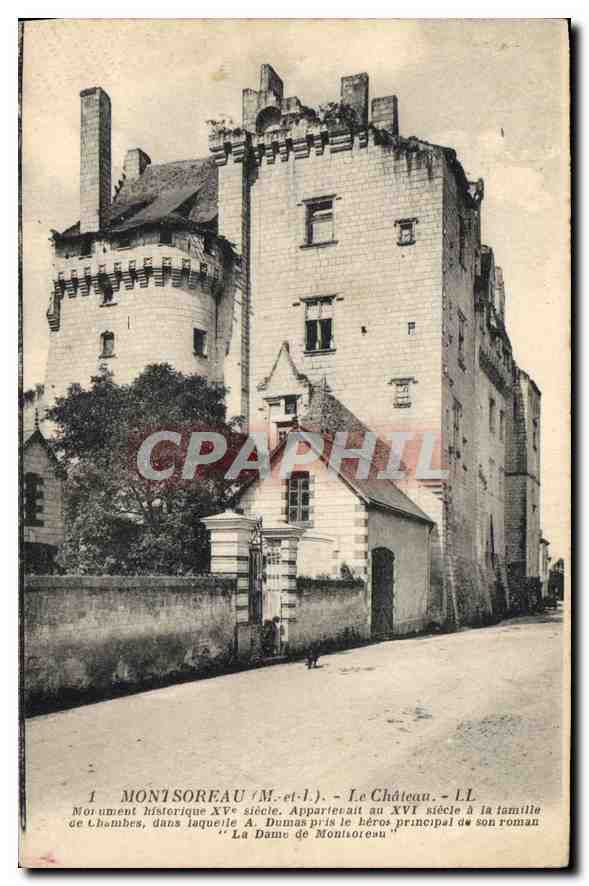 CPA Montsoreau M et L Le Chateau 