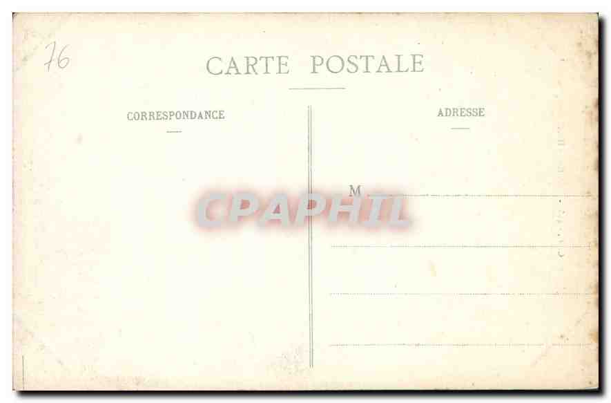 CPA Rouen Hotel Bourgtherould  — Verso