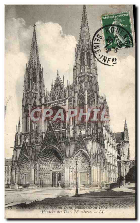 CPA Rouen L'Eglise Saint Ouen 