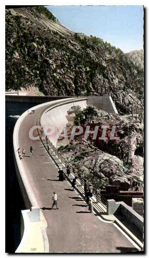 CPA Vallee d'Aure Le sommet du Barrage de Cap de Long 