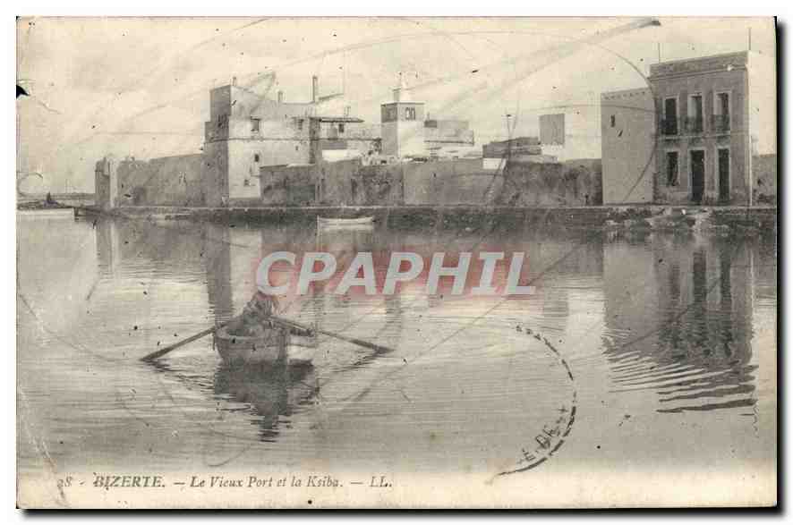 CPA Bizerte Le Vieux Port et la Ksiba