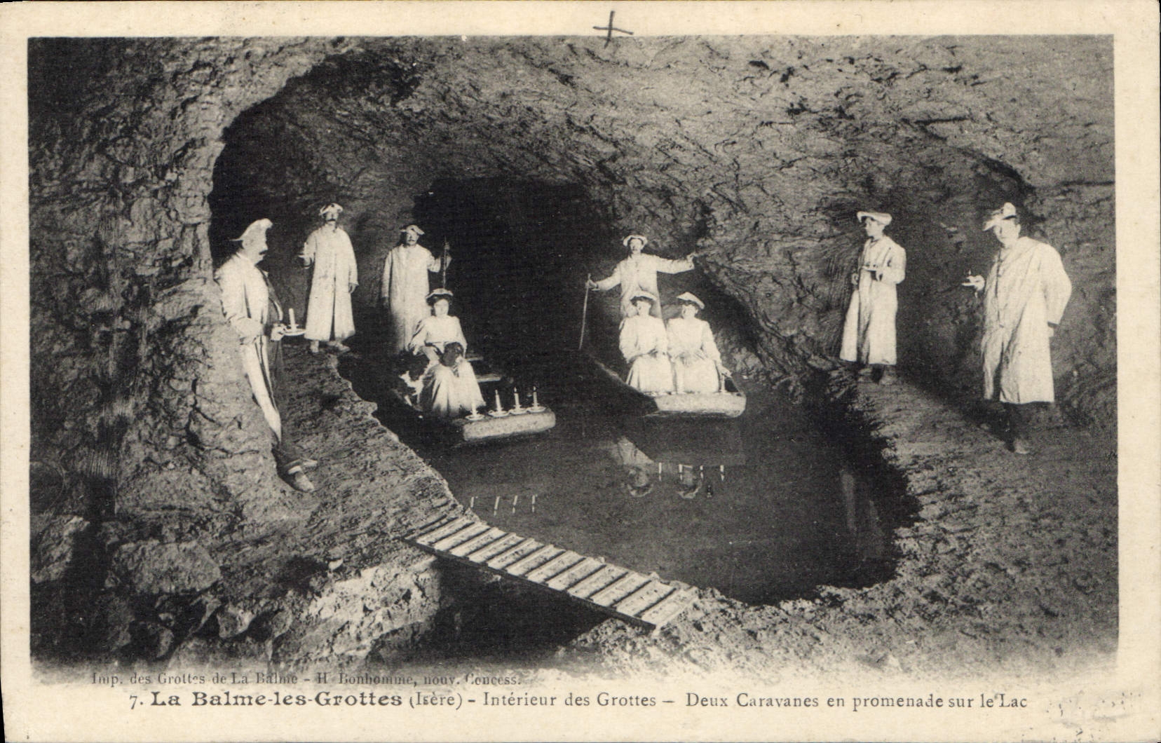 CPA Le Balme les Grottes Isere Interieur des Grottes 