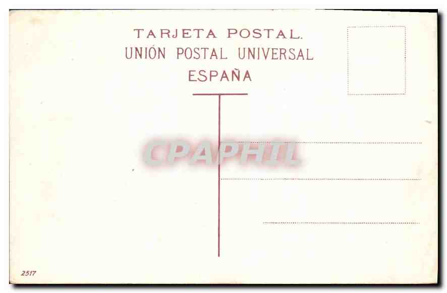 CPA Tenerife Una parte de la Cumbre  — Verso