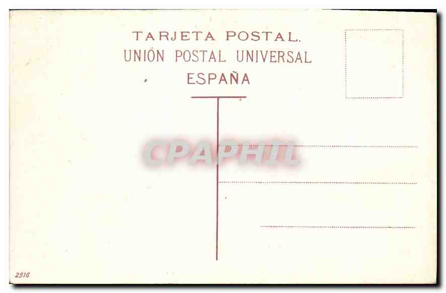 CPA Tenerife Cuesta del Norte de Tenerife  — Verso