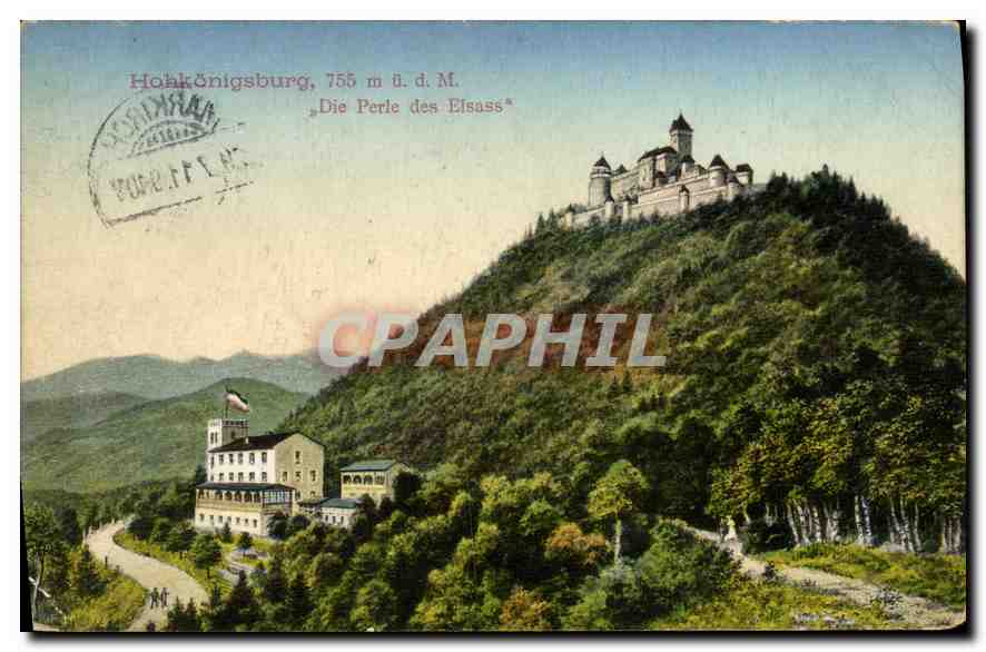 CPA Hohkonigsburg Die Perle des Elsass 