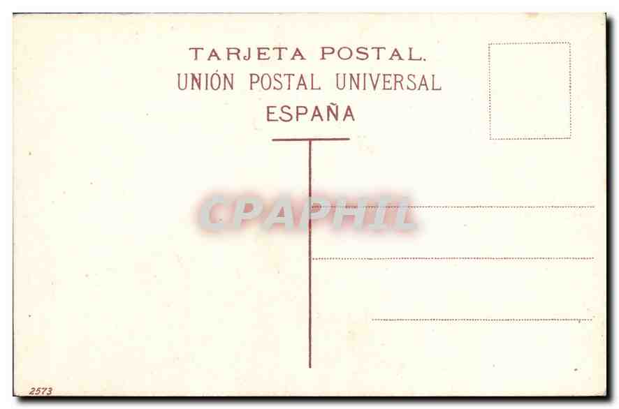 CPA Las Palmas Gran Canaria Hotel Continental  — Rückseite